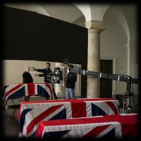 Skyfall M Coffin scene